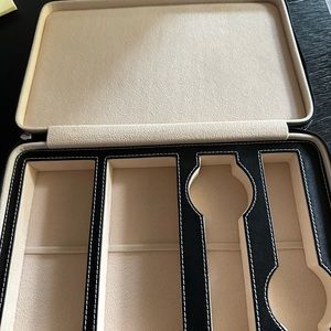 Bey Berk Francis travel case, eyeglasses and watches , black, brand new/unused.